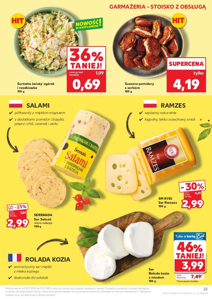 Gazetka promocyjna Kaufland do 09/07/2025 str.23