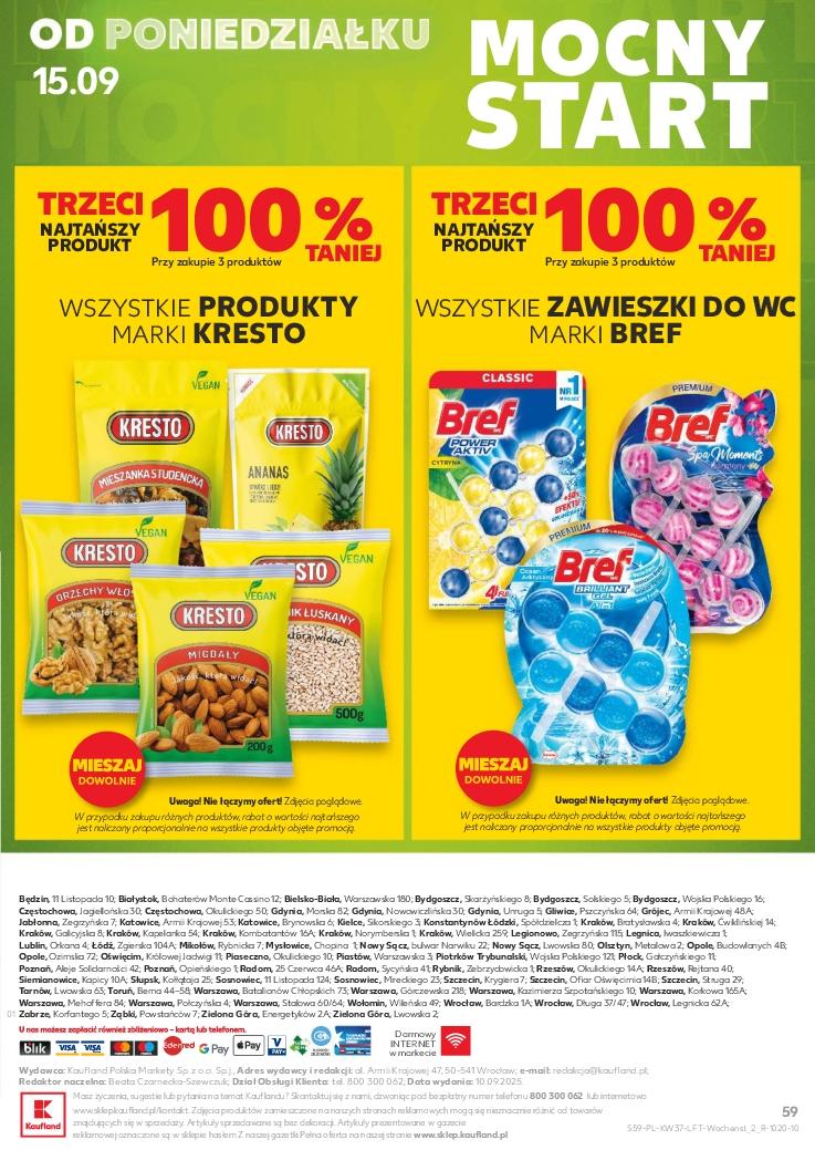 Gazetka promocyjna Kaufland do 17/09/2025 str.59