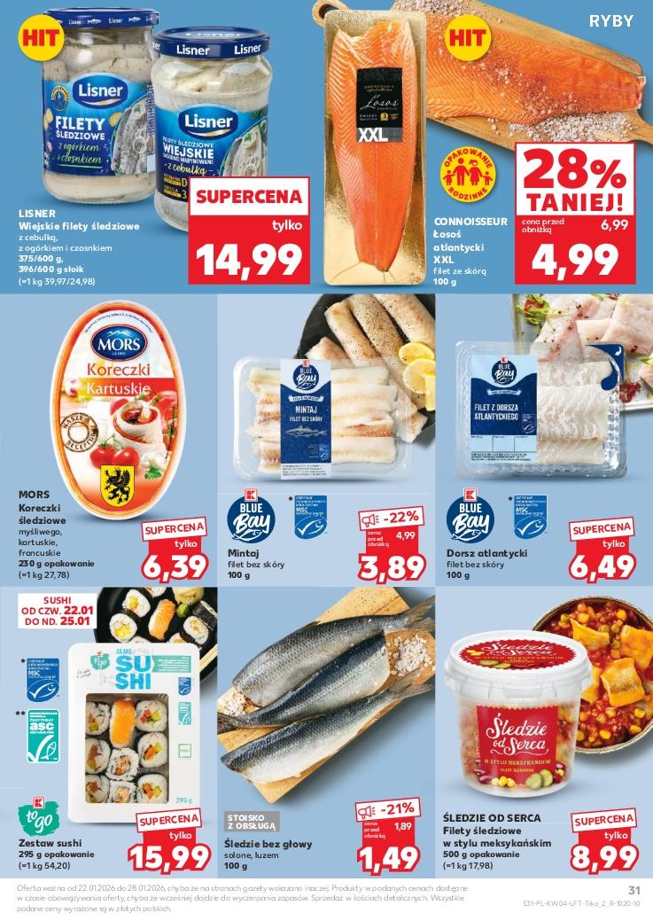 Gazetka promocyjna Kaufland do 28/01/2026 str.31