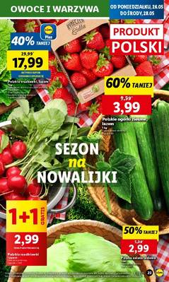 Lidl od poniedziałku