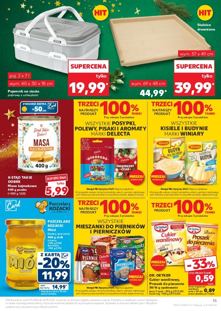 Gazetka promocyjna Kaufland do 26/11/2025 str.15