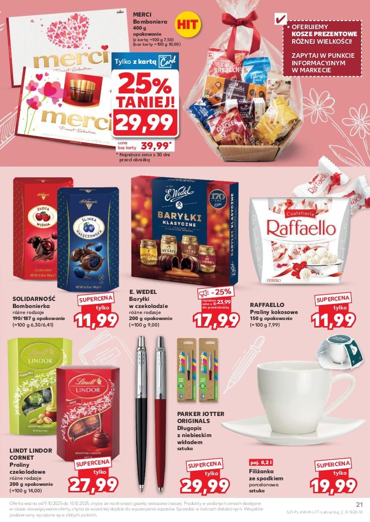Gazetka promocyjna Kaufland do 15/10/2025 str.21