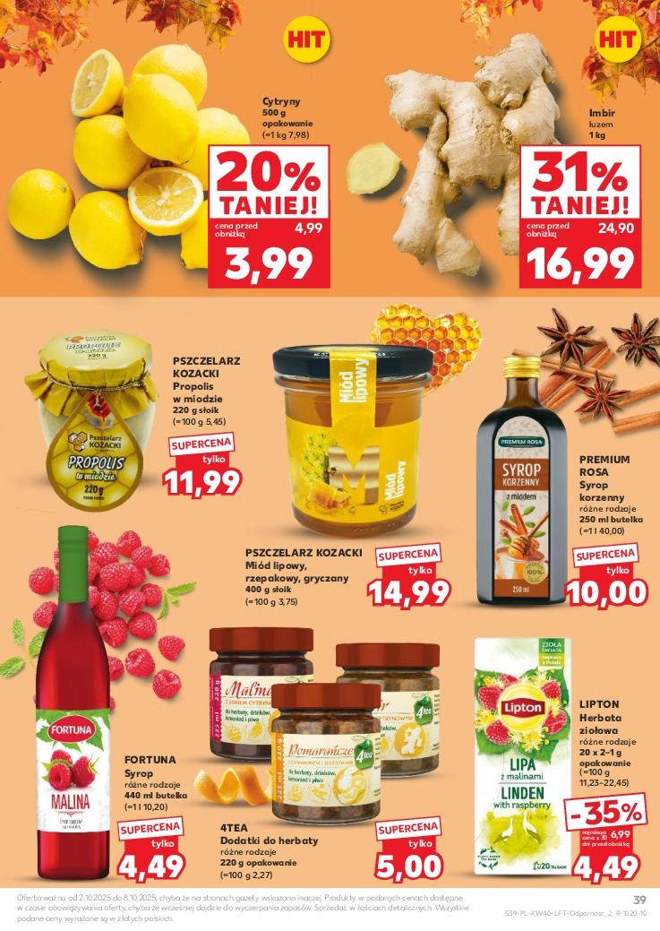 Gazetka promocyjna Kaufland do 08/10/2025 str.39