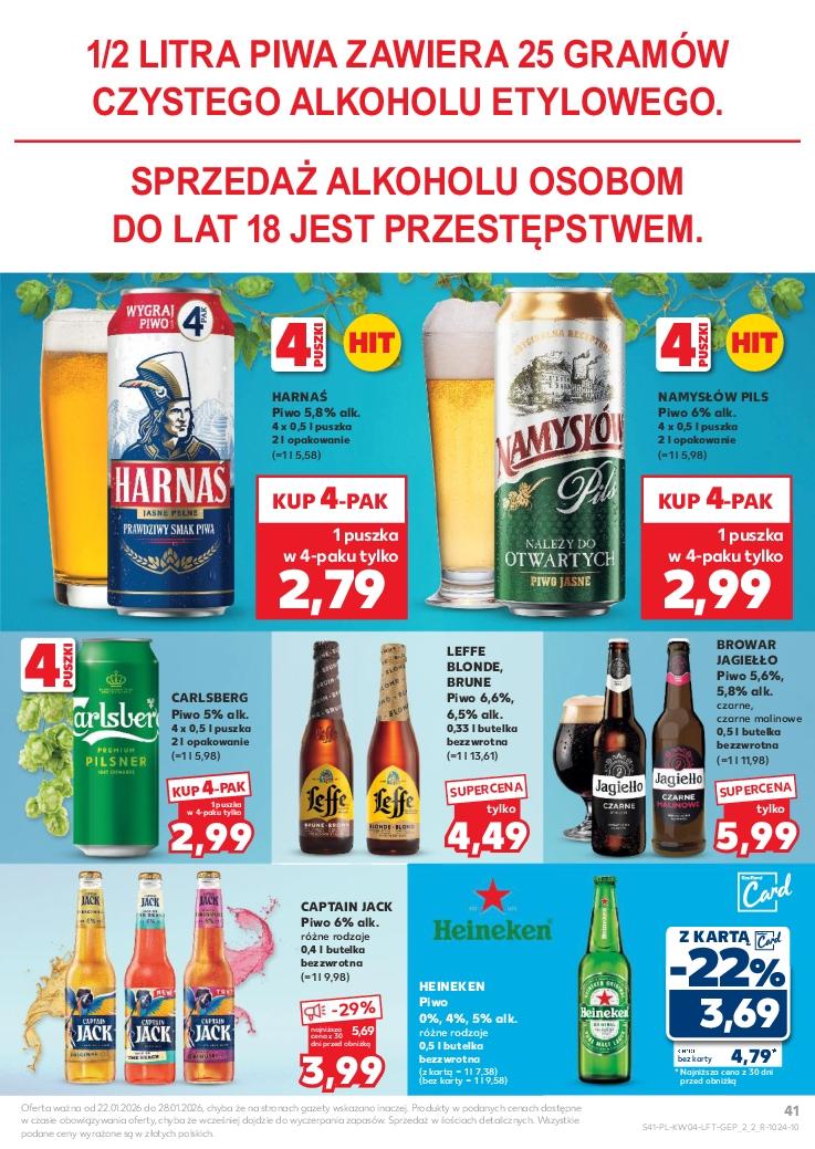 Gazetka promocyjna Kaufland do 28/01/2026 str.41