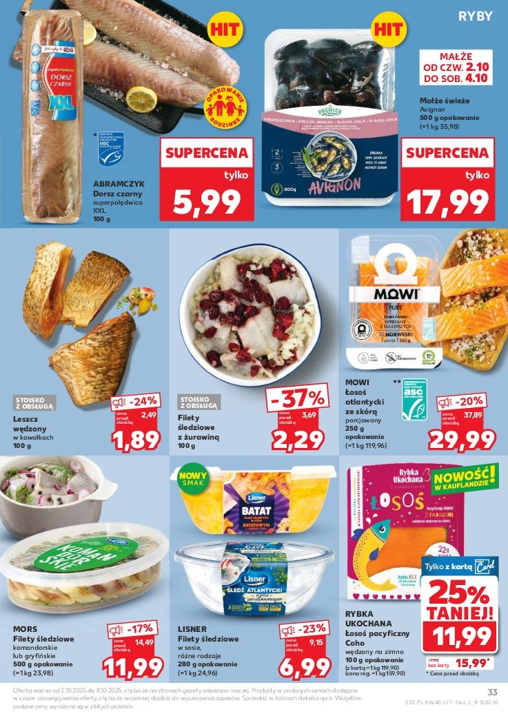 Gazetka promocyjna Kaufland do 08/10/2025 str.33