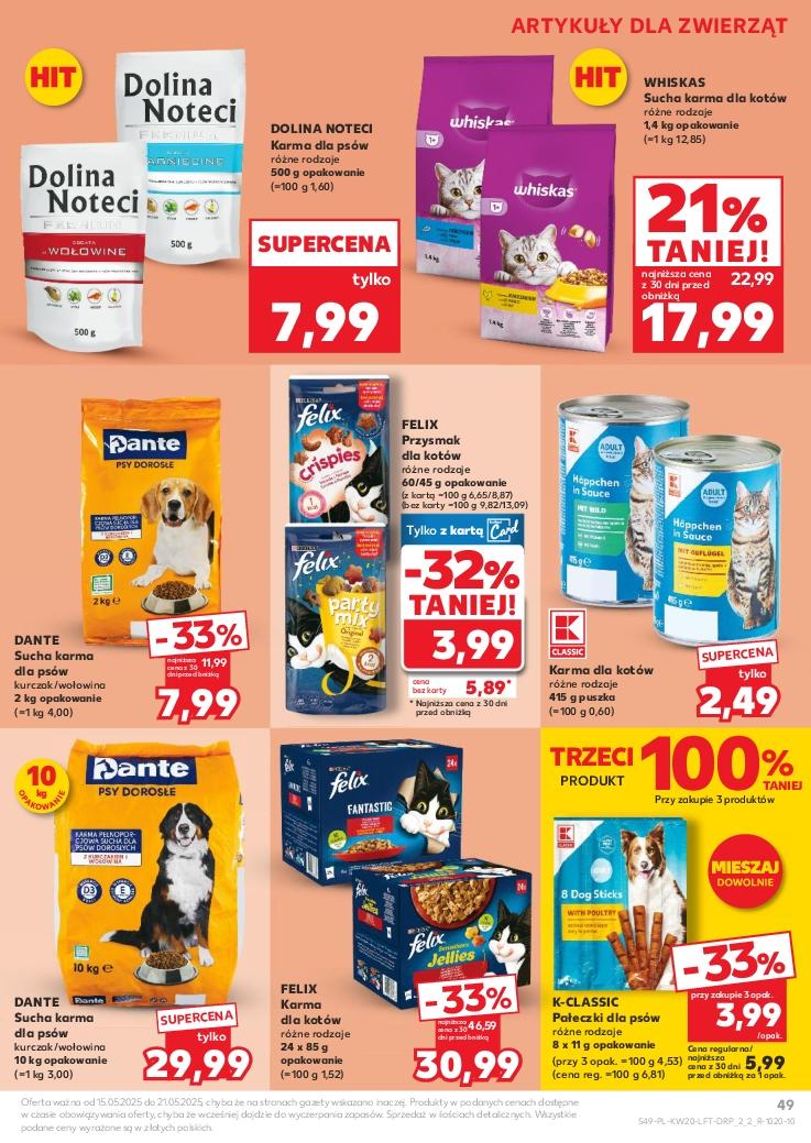 Gazetka promocyjna Kaufland do 21/05/2025 str.49