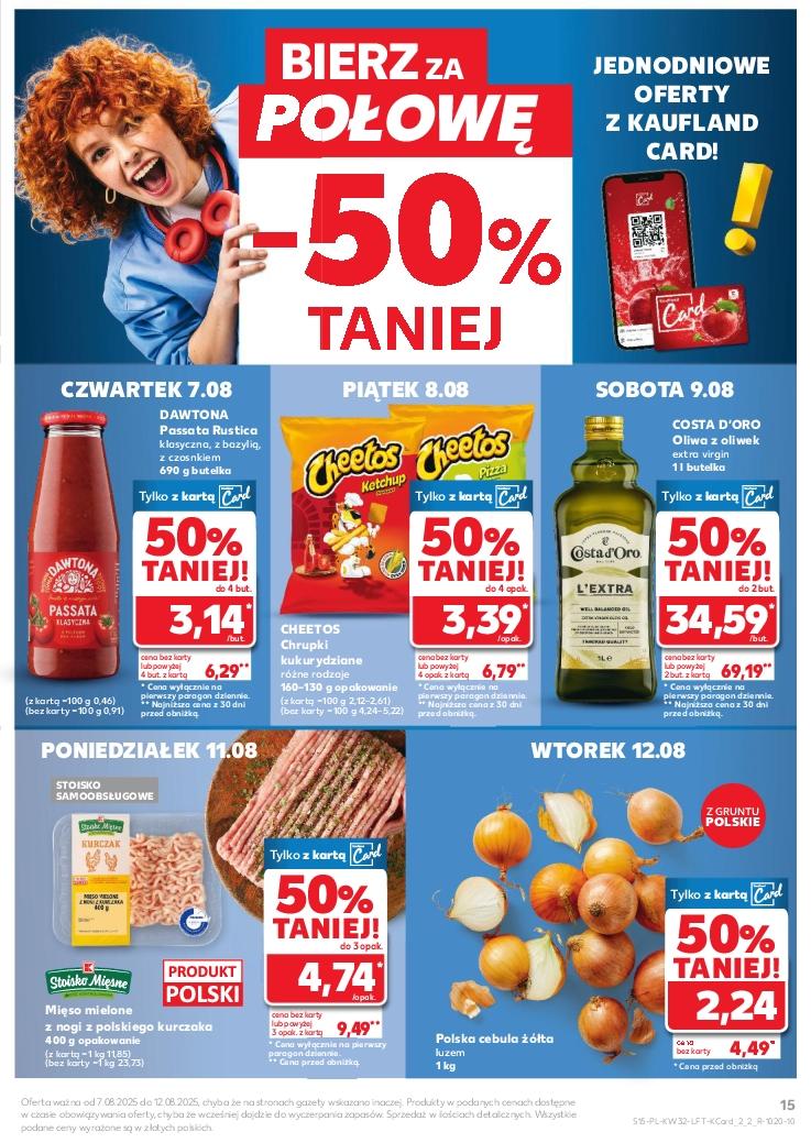 Gazetka promocyjna Kaufland do 12/08/2025 str.15