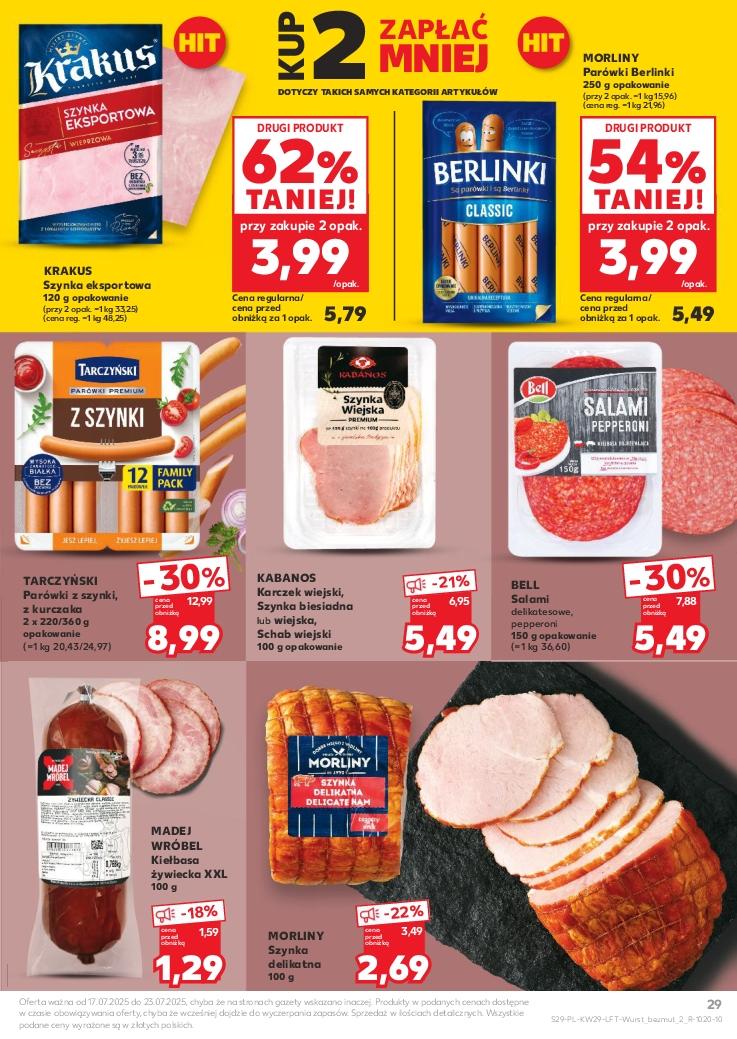 Gazetka promocyjna Kaufland do 23/07/2025 str.29