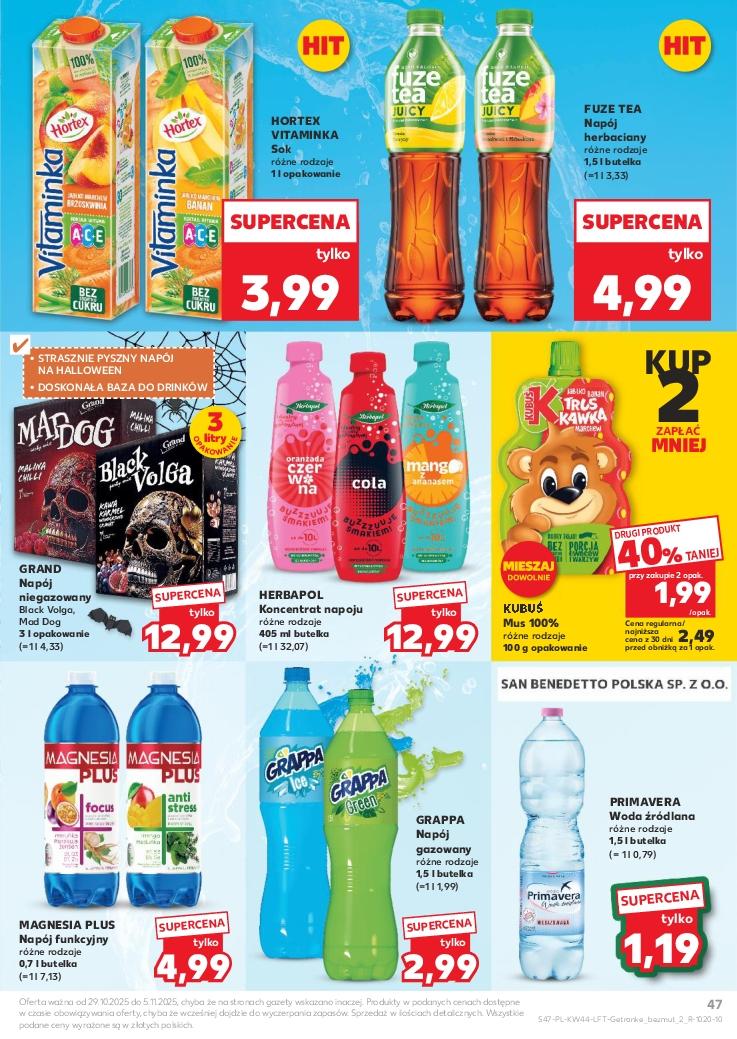 Gazetka promocyjna Kaufland do 05/11/2025 str.47
