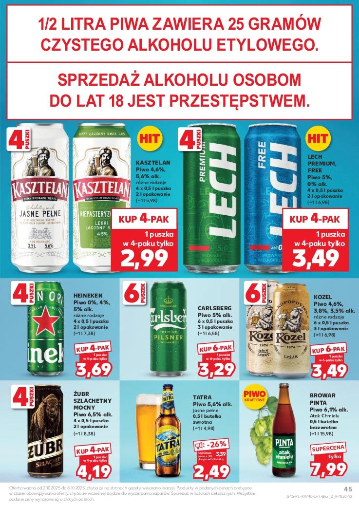 Gazetka promocyjna Kaufland do 08/10/2025 str.45