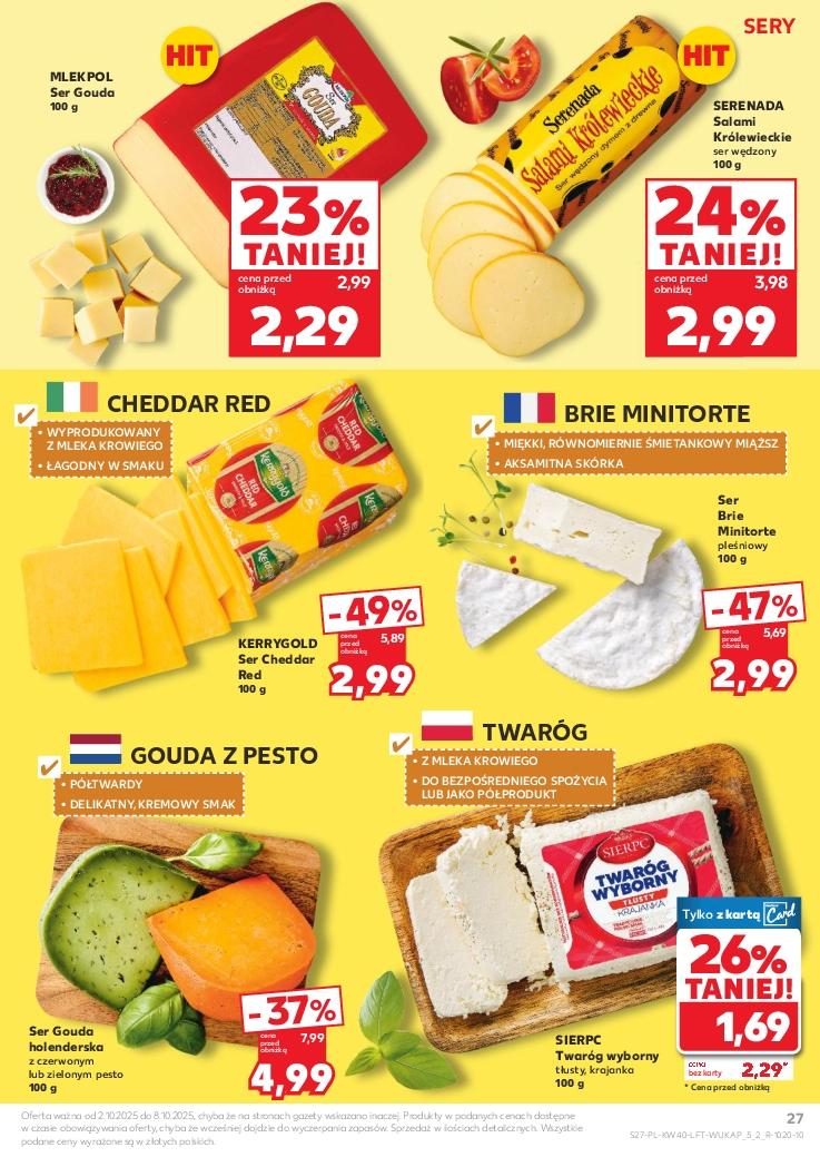 Gazetka promocyjna Kaufland do 08/10/2025 str.27