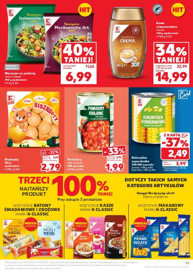 Gazetka promocyjna Kaufland do 21/05/2025 str.35