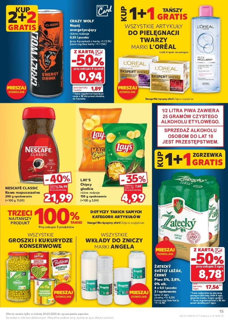 Gazetka promocyjna Kaufland do 28/05/2025 str.15