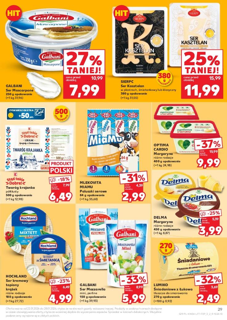 Gazetka promocyjna Kaufland do 28/01/2026 str.29