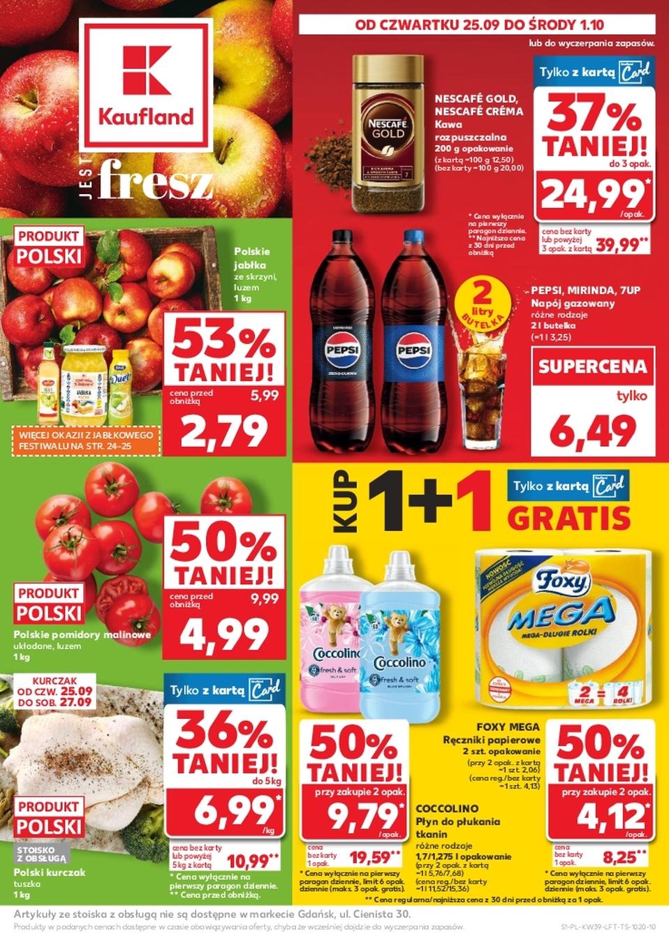 Gazetka promocyjna Kaufland do 01/10/2025 str.1