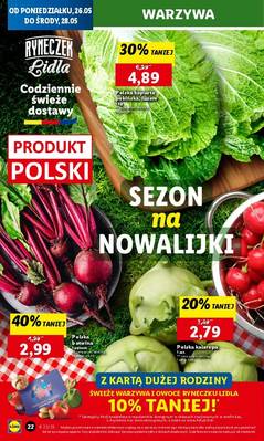 Lidl od poniedziałku