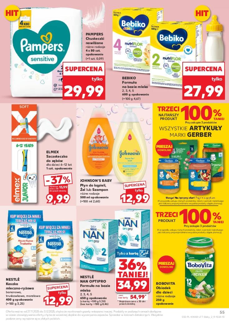 Gazetka promocyjna Kaufland do 03/12/2025 str.55