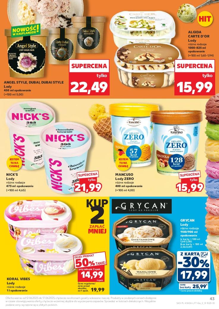 Gazetka promocyjna Kaufland do 17/06/2025 str.43