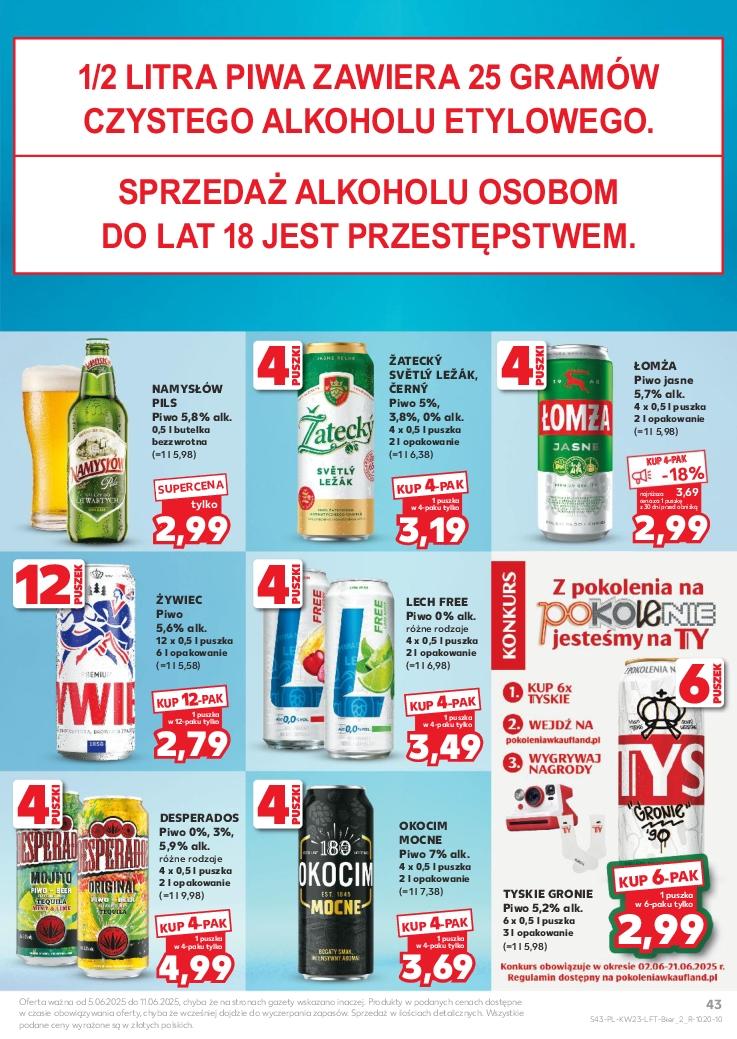 Gazetka promocyjna Kaufland do 11/06/2025 str.43