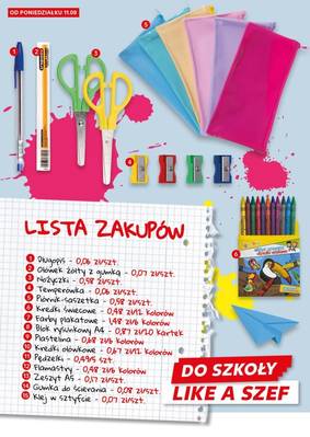 Kaufland powrót do szkoły