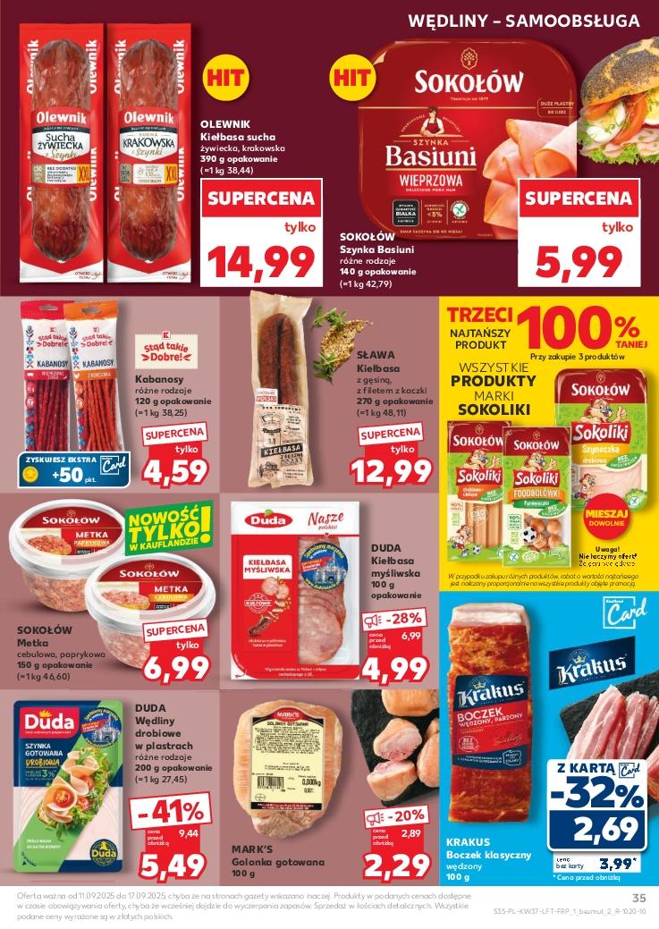 Gazetka promocyjna Kaufland do 17/09/2025 str.35
