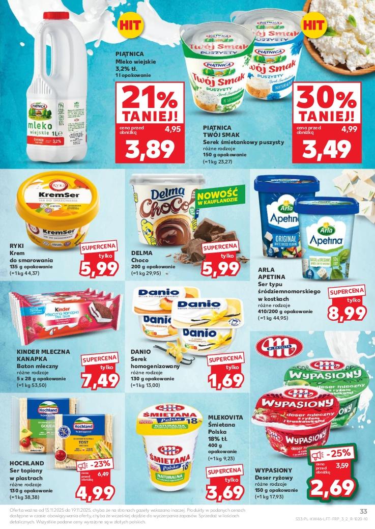 Gazetka promocyjna Kaufland do 19/11/2025 str.33