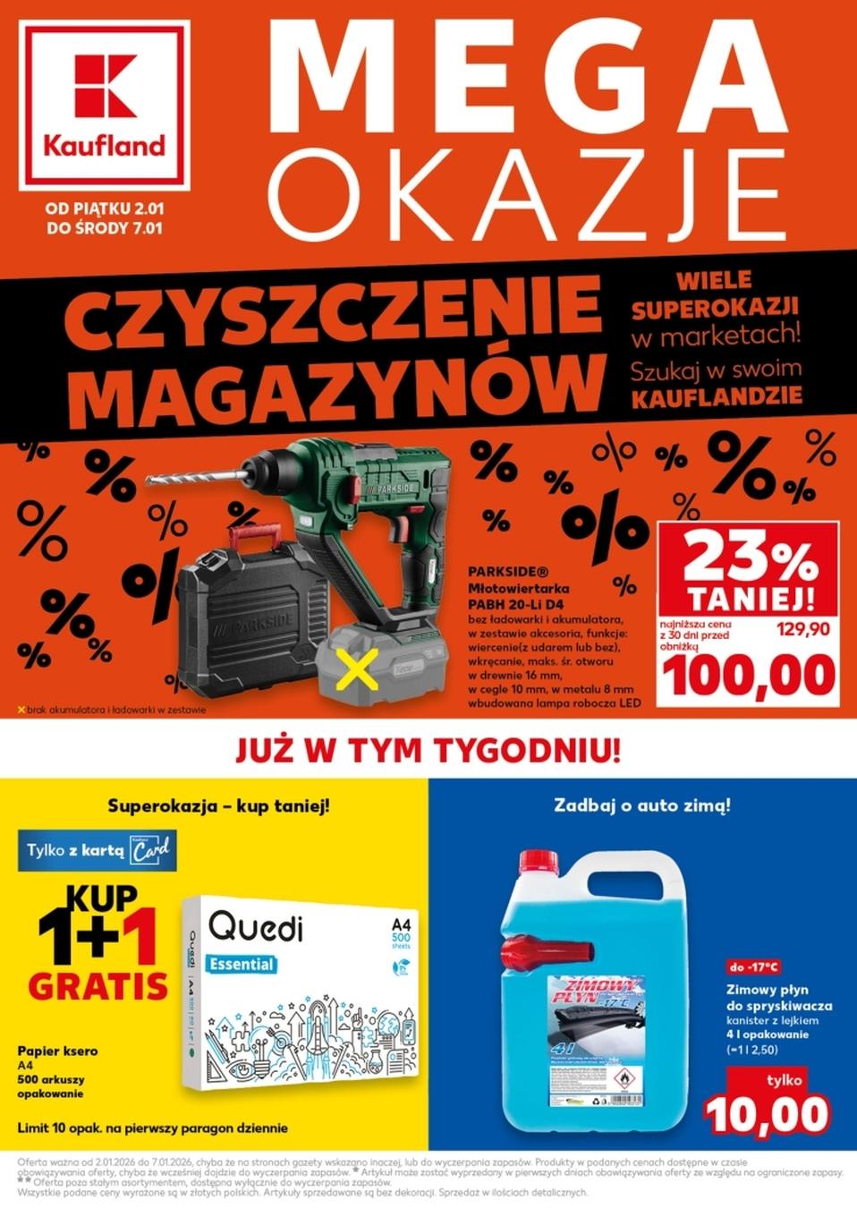 Gazetka promocyjna Kaufland do 07/01/2026 str.1