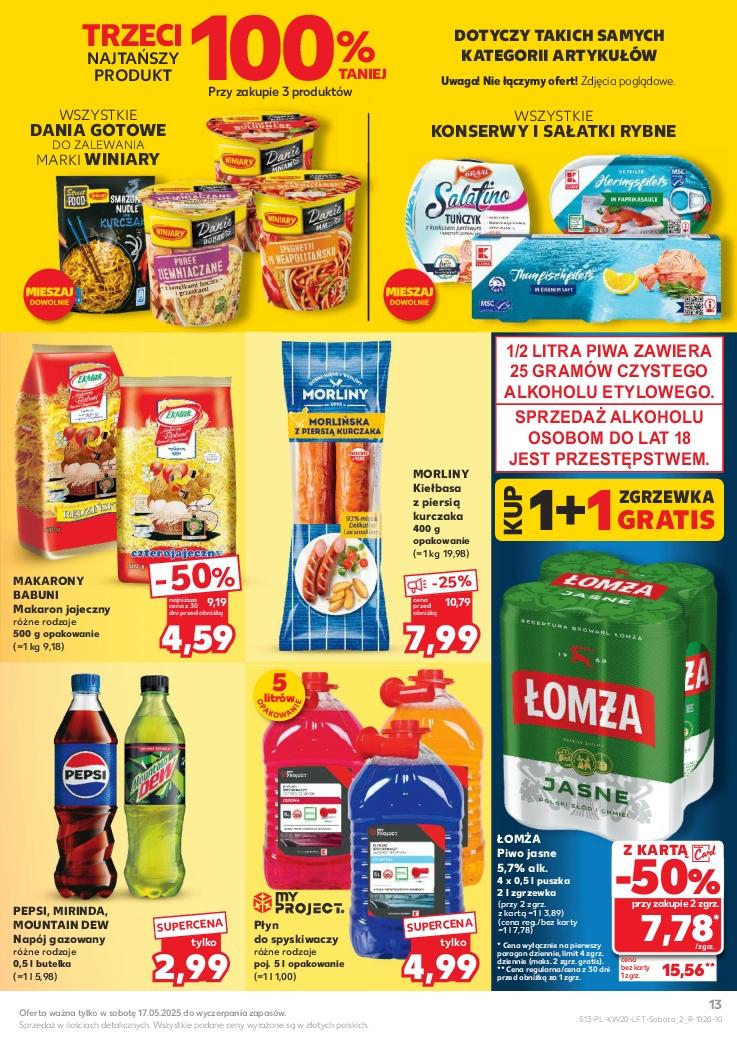 Gazetka promocyjna Kaufland do 21/05/2025 str.13