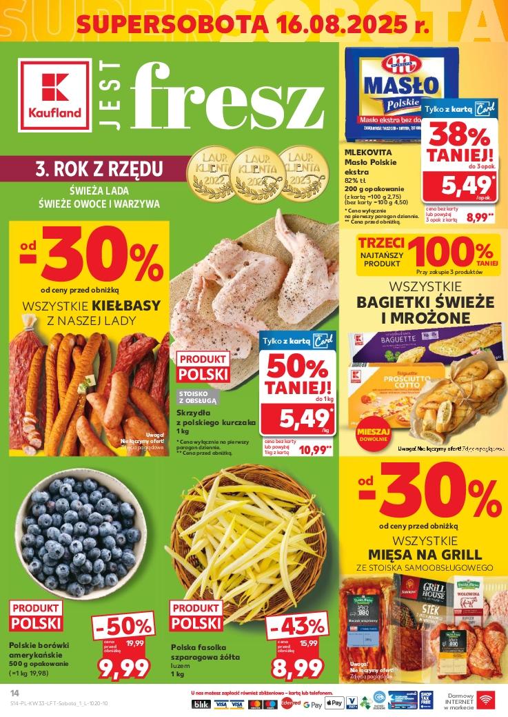 Gazetka promocyjna Kaufland do 20/08/2025 str.14