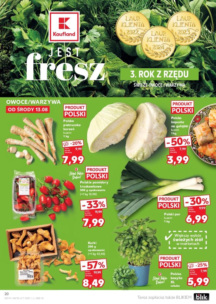 Gazetka promocyjna Kaufland do 20/08/2025 str.20