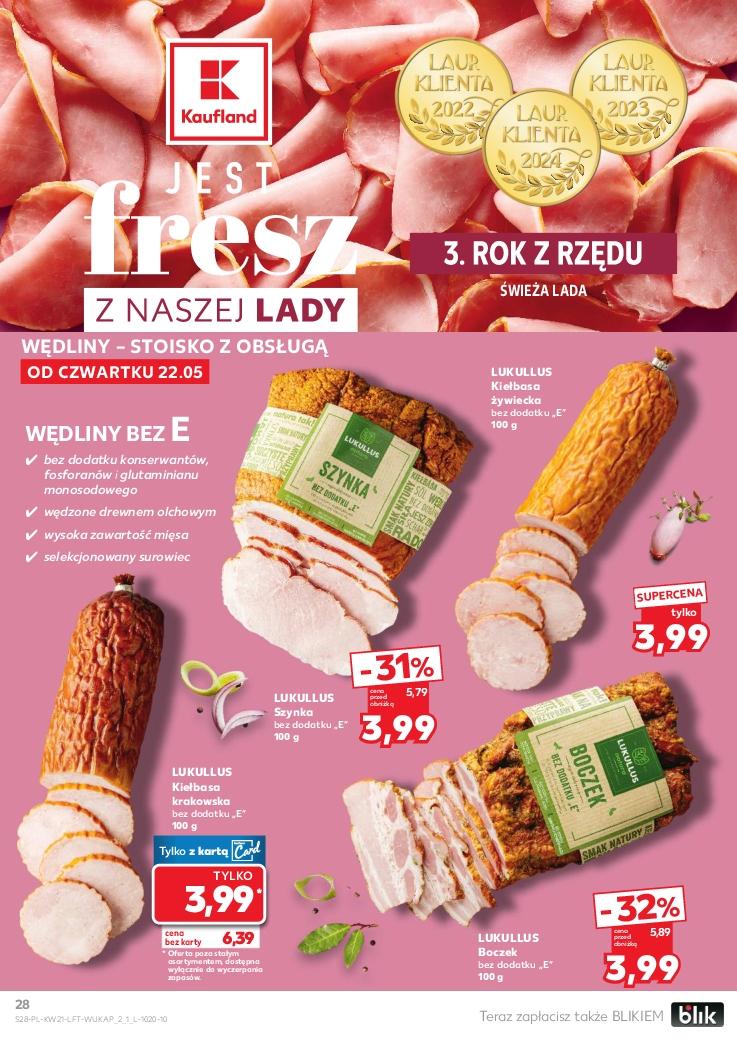 Gazetka promocyjna Kaufland do 28/05/2025 str.28