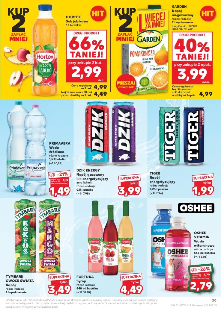 Gazetka promocyjna Kaufland do 23/07/2025 str.39