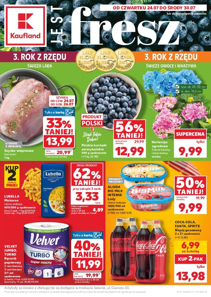 Gazetka promocyjna Kaufland do 30/07/2025 str.1