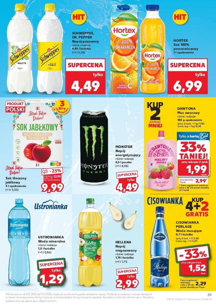 Gazetka promocyjna Kaufland do 09/07/2025 str.39