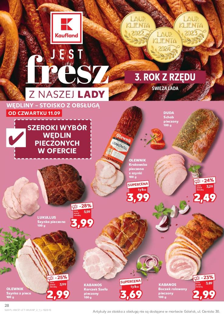 Gazetka promocyjna Kaufland do 17/09/2025 str.28