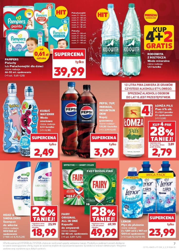 Gazetka promocyjna Kaufland do 07/01/2026 str.7