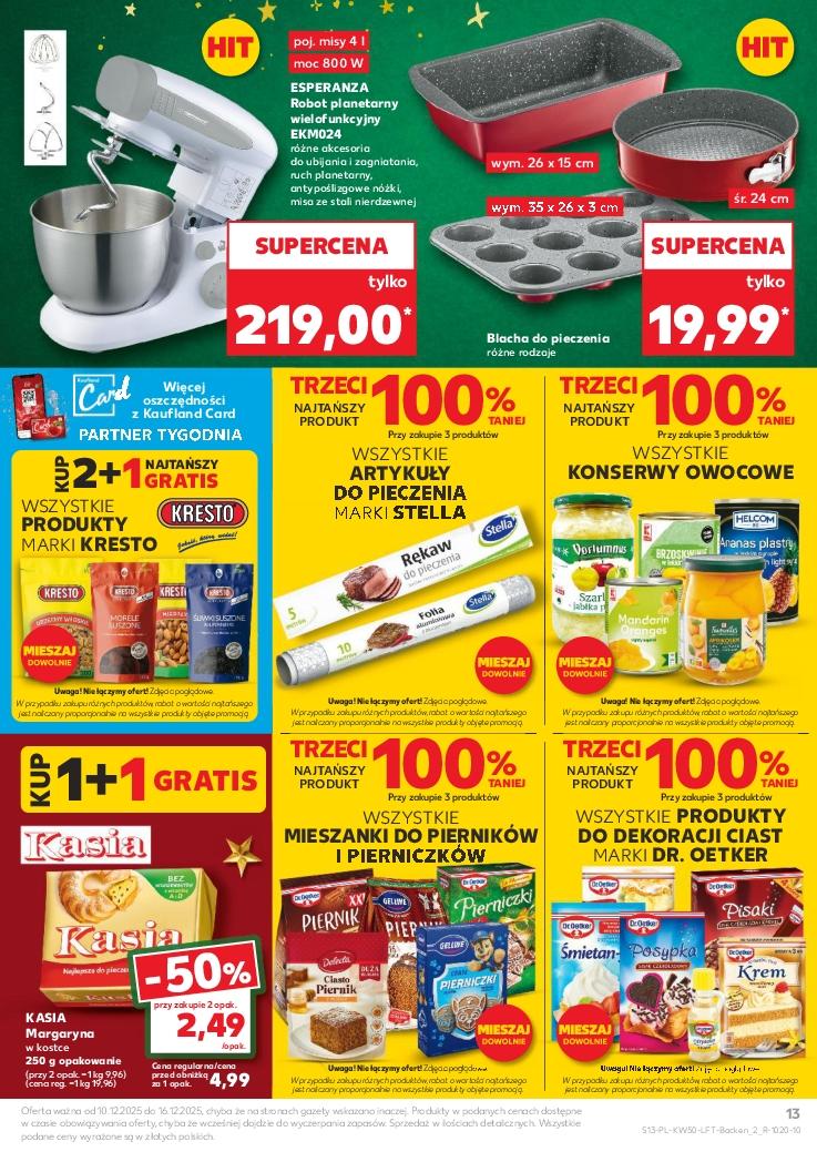 Gazetka promocyjna Kaufland do 16/12/2025 str.13