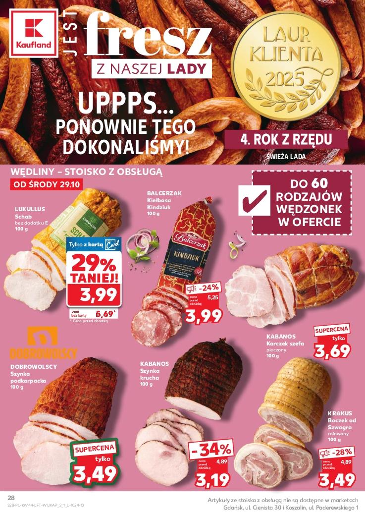 Gazetka promocyjna Kaufland do 05/11/2025 str.28