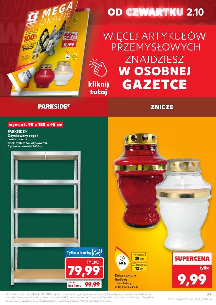 Gazetka promocyjna Kaufland do 08/10/2025 str.53