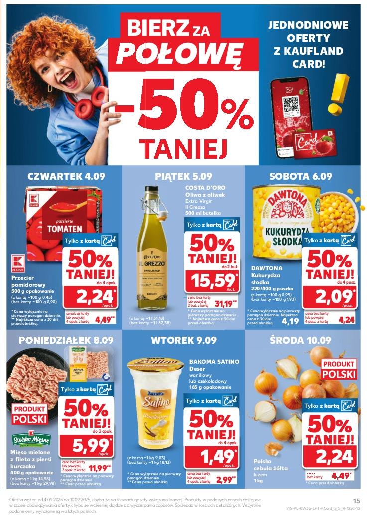 Gazetka promocyjna Kaufland do 10/09/2025 str.15