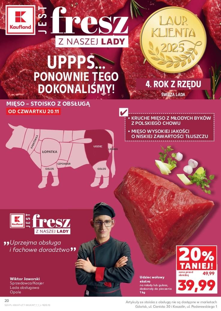 Gazetka promocyjna Kaufland do 26/11/2025 str.20