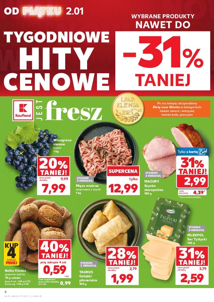 Gazetka promocyjna Kaufland do 07/01/2026 str.4