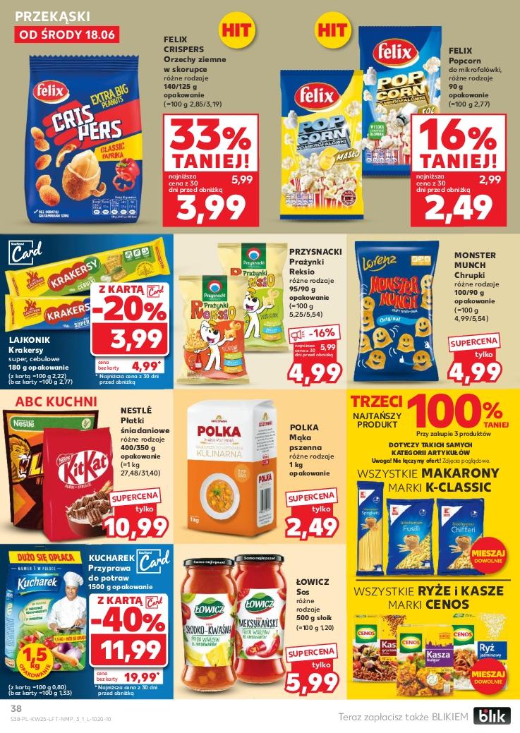 Gazetka promocyjna Kaufland do 25/06/2025 str.38