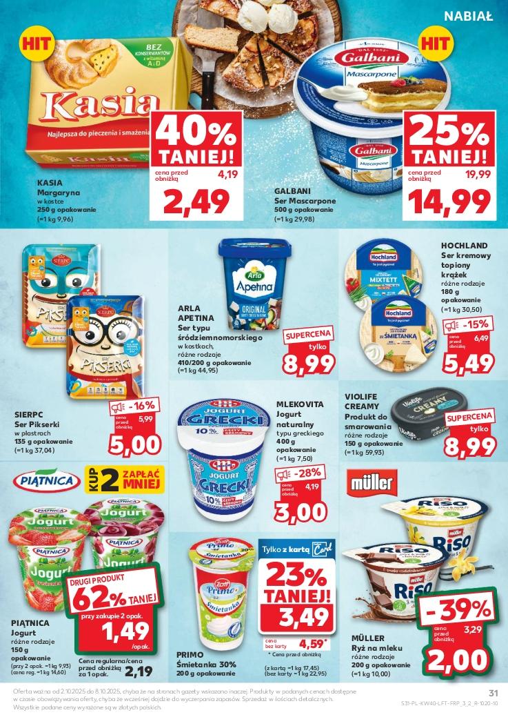 Gazetka promocyjna Kaufland do 08/10/2025 str.31