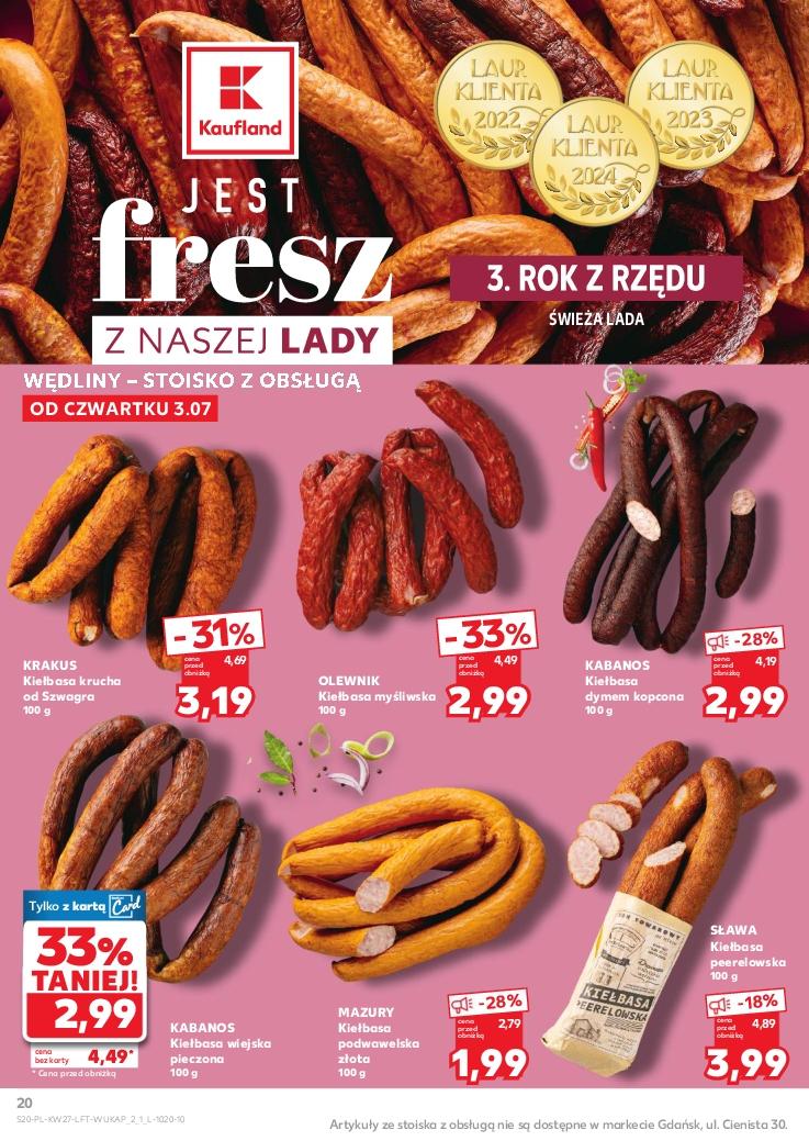 Gazetka promocyjna Kaufland do 09/07/2025 str.20