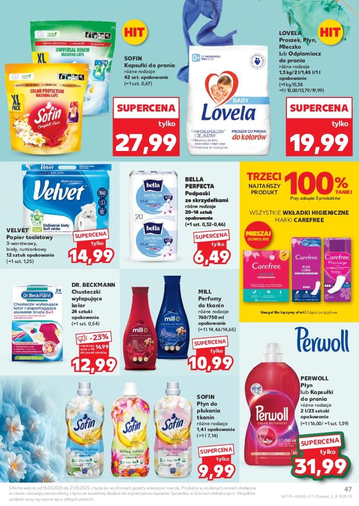 Gazetka promocyjna Kaufland do 21/05/2025 str.47
