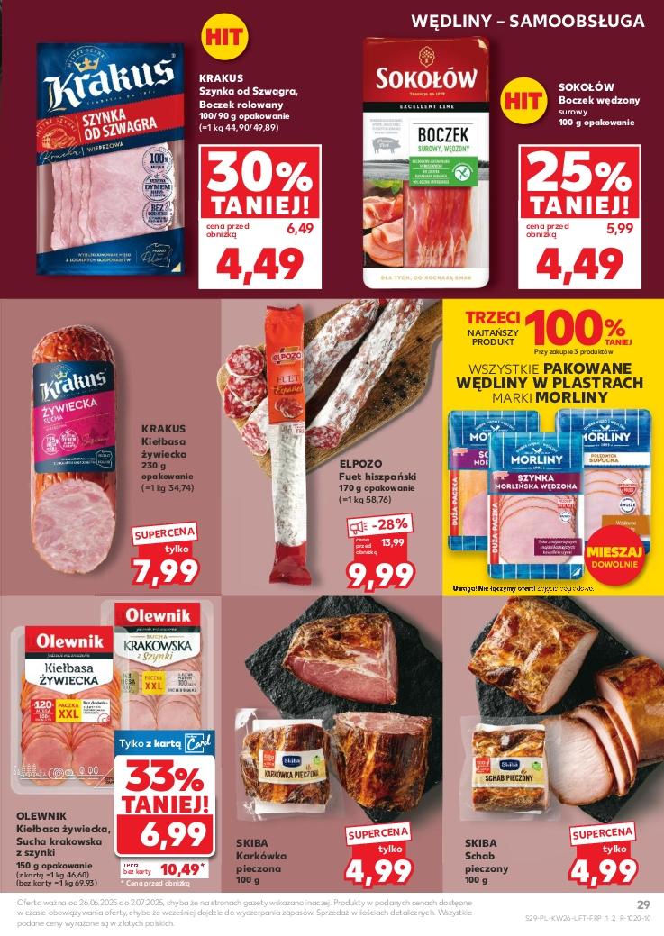 Gazetka promocyjna Kaufland do 02/07/2025 str.29