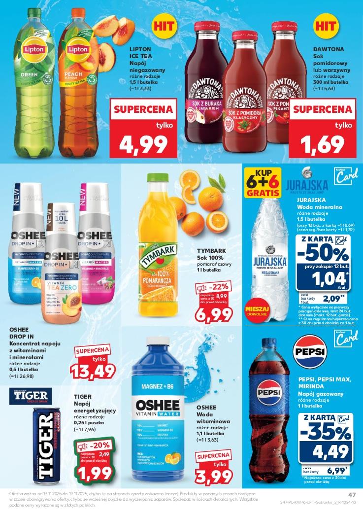 Gazetka promocyjna Kaufland do 19/11/2025 str.47