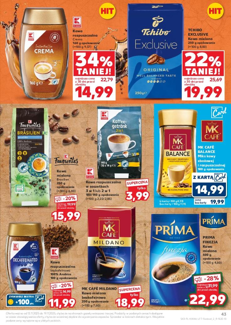 Gazetka promocyjna Kaufland do 19/11/2025 str.43