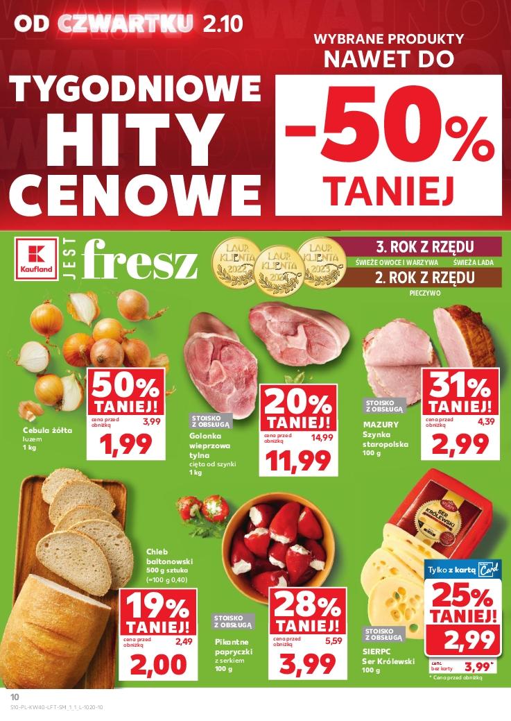 Gazetka promocyjna Kaufland do 08/10/2025 str.10